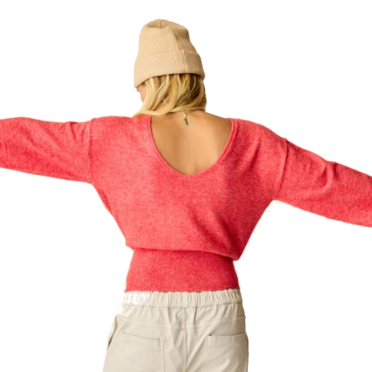 Carve Designs Ruth Reversible Fuzzy Sweater – Women’s